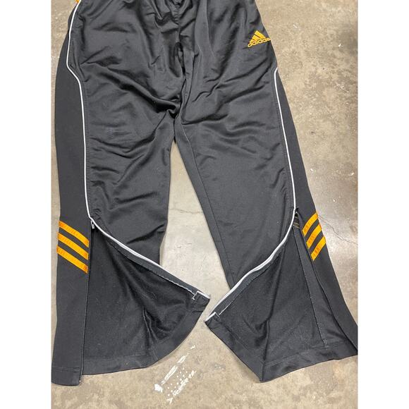Vintage 1999 Adidas Mens Black Track Activewear Performance Pants Size Medium - Picture 4 of 6